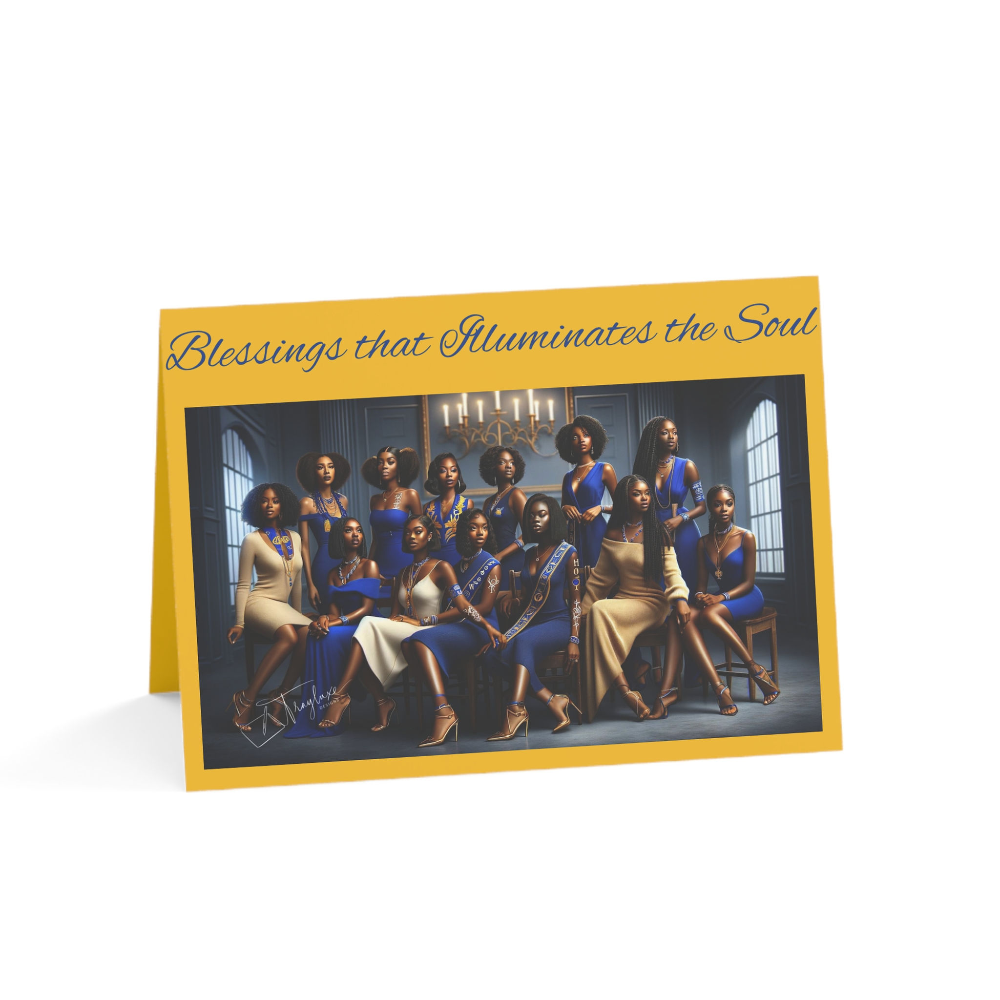Greeting Cards (1, 10, 30, and 50pcs) "Blessings that Illuminates the Soul" 