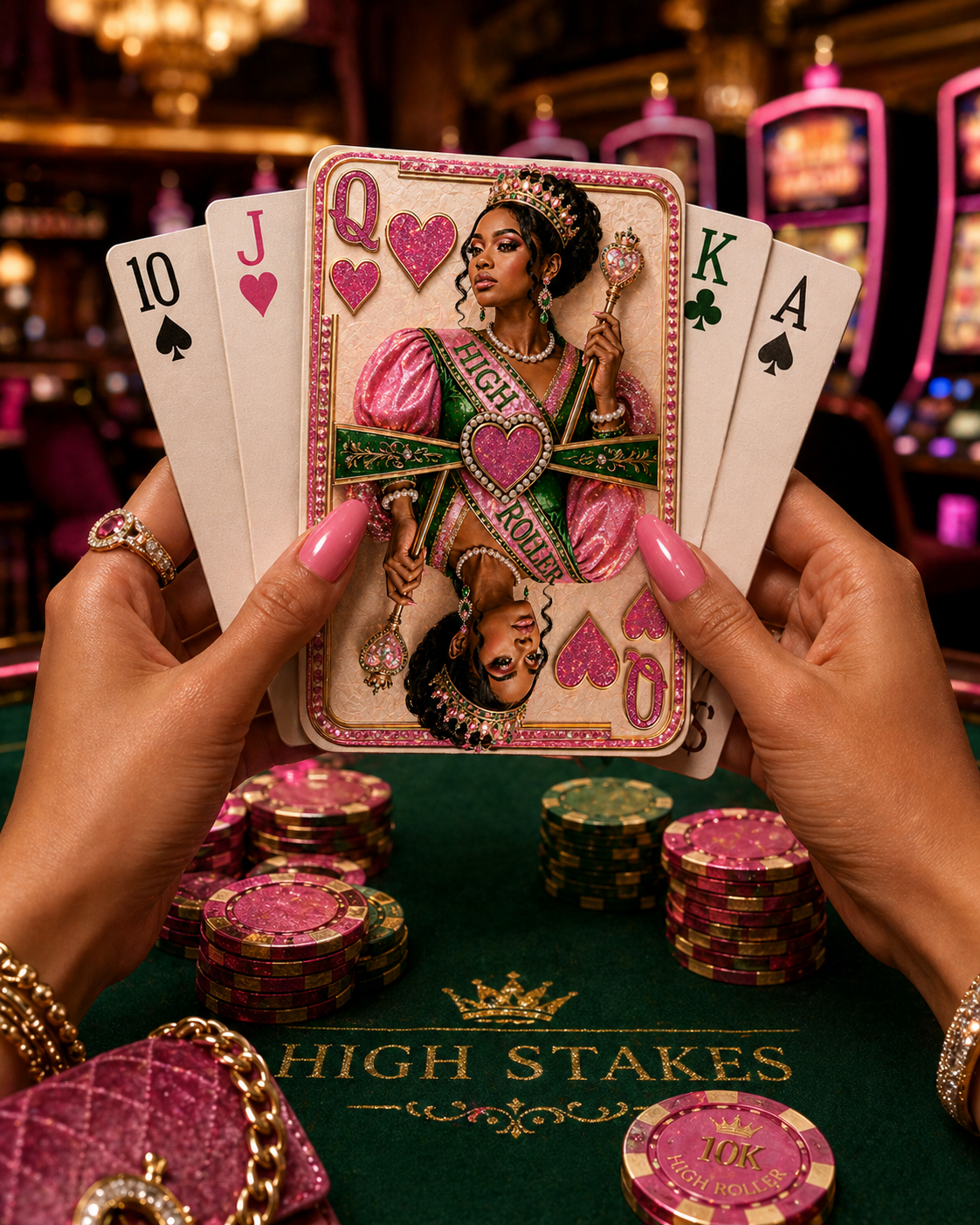 Queen of Hearts Poker Playing Cards | Decorative Face Cards, Standard Deck