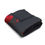 Thumbnail: Arctic Fleece Blanket, Heart Patterned Love Red Pink Throw Cover for Couples
