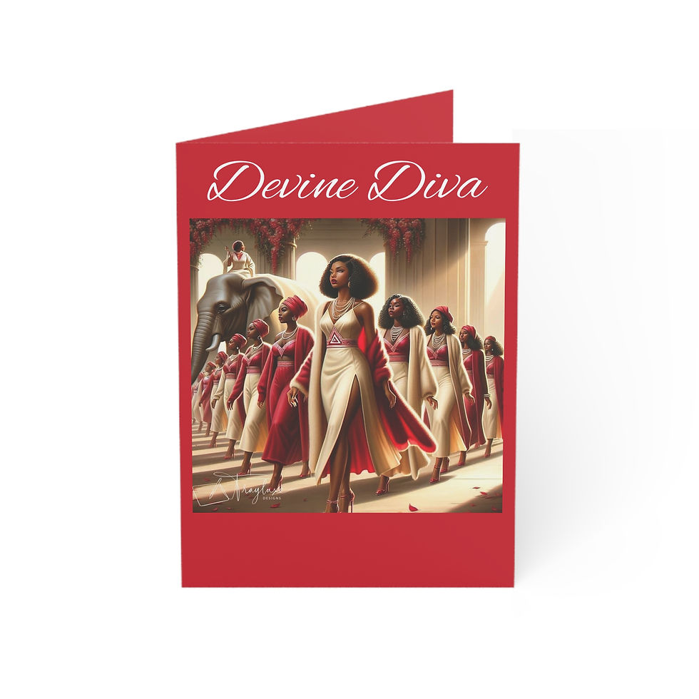 Greeting Cards, Elephant Design, Set of 10,