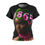 Thumbnail: Women's Cut & Sew Tee (AOP) Pink  Green Juneteenth 1865