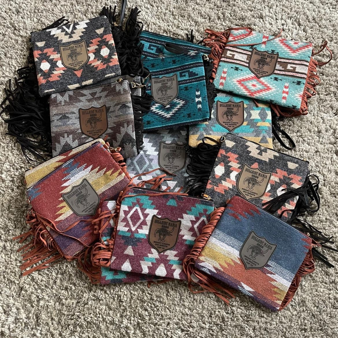 Fringe Crossbody Clutch