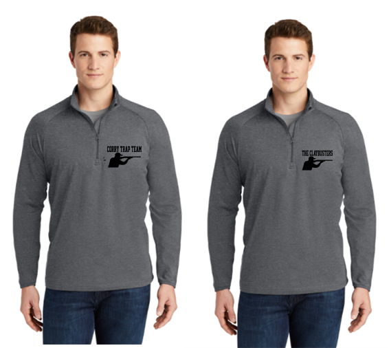 Trap Stretch 1/4 Zip EMBROIDERED