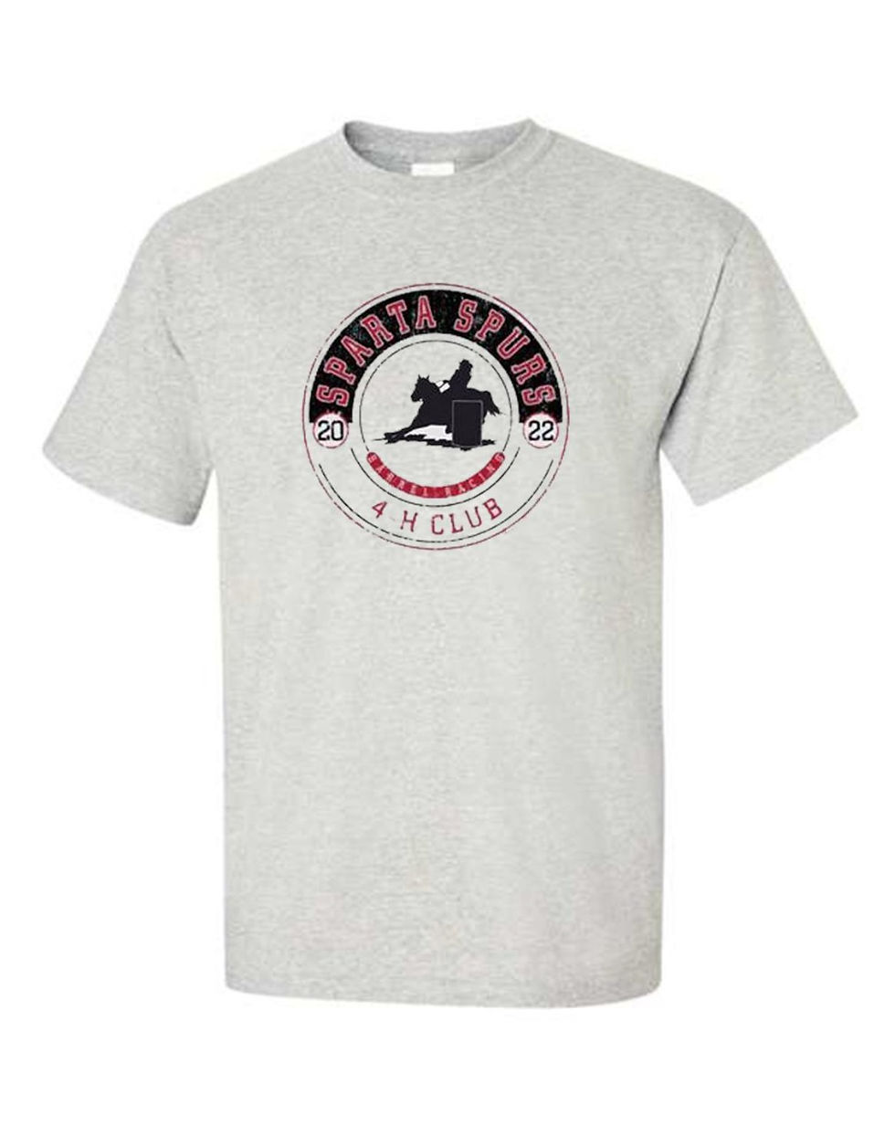 Round Logo Sparta Spurs Tshirt