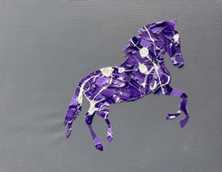 Purple Mustang