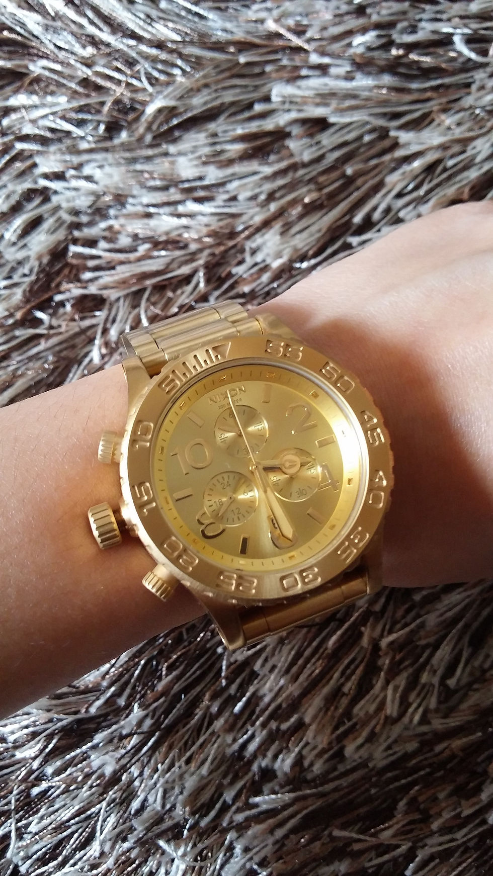 Thumbnail: Nixon 42-20 Chrono in Gold plated Solid Stainless