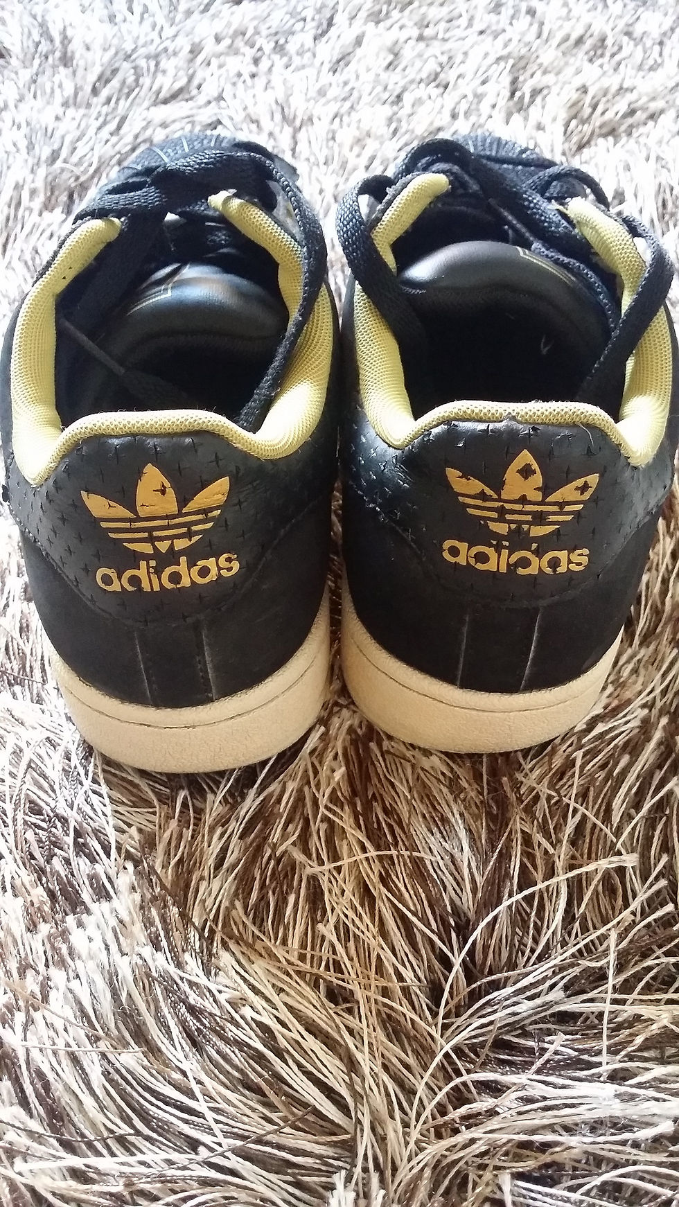 Thumbnail: Adidas Superstar Black and Gold