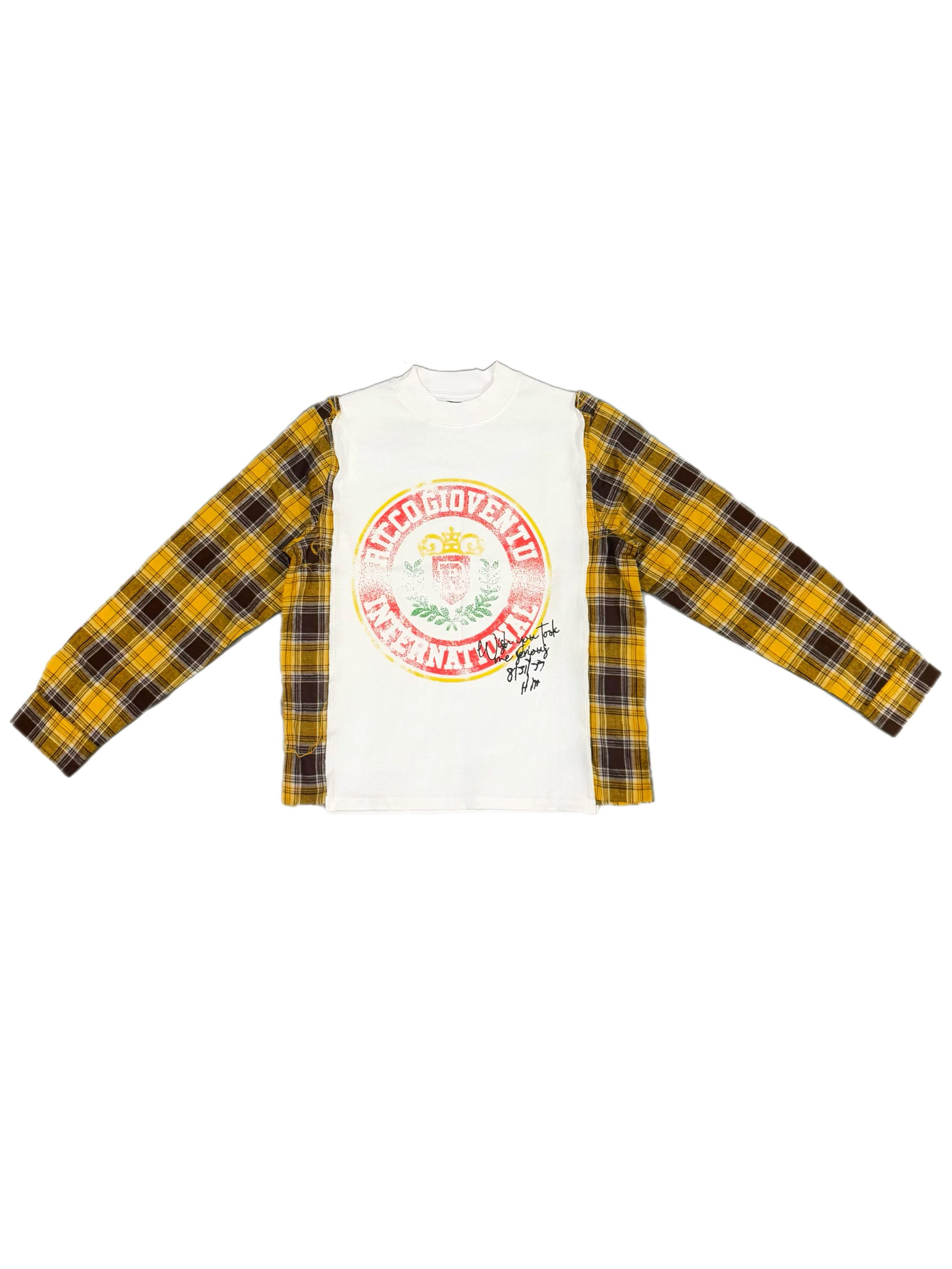 1 of 1 “Sandy Yellow” Flannel Tee  