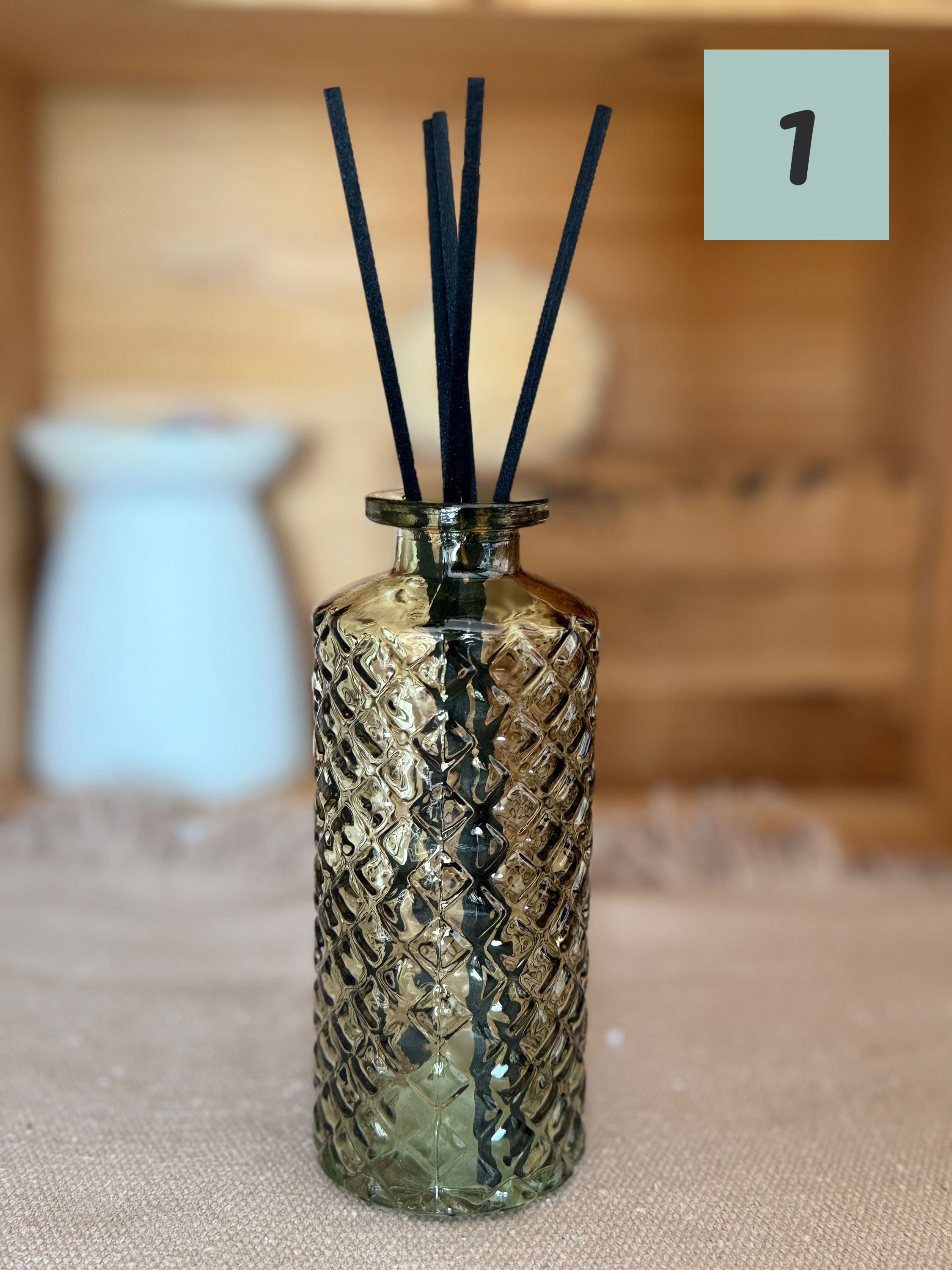 Coffret diffuseur en verre + recharge artisanale