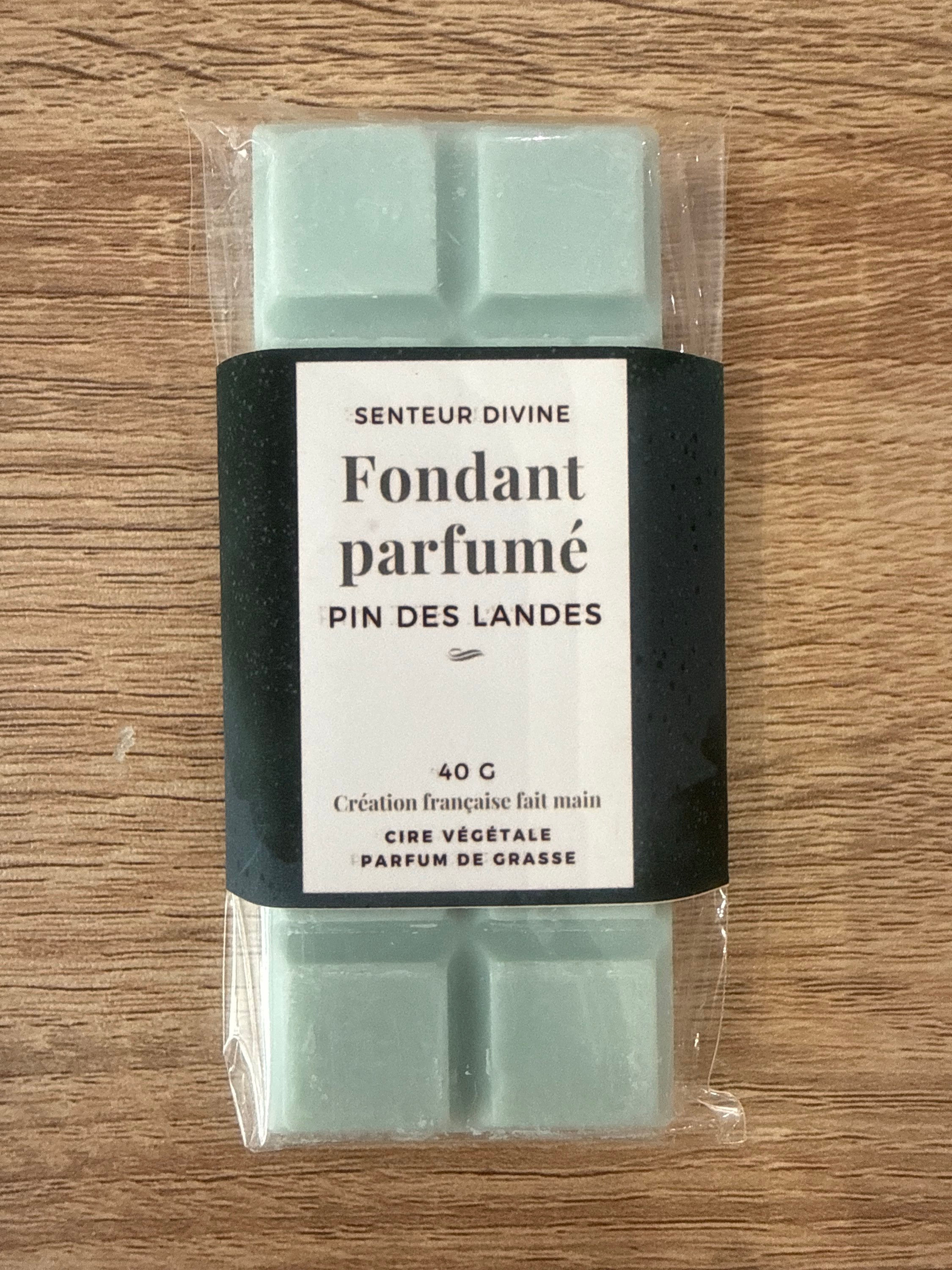 Tablette fondante artisanale Pin des Landes – Senteur Divine