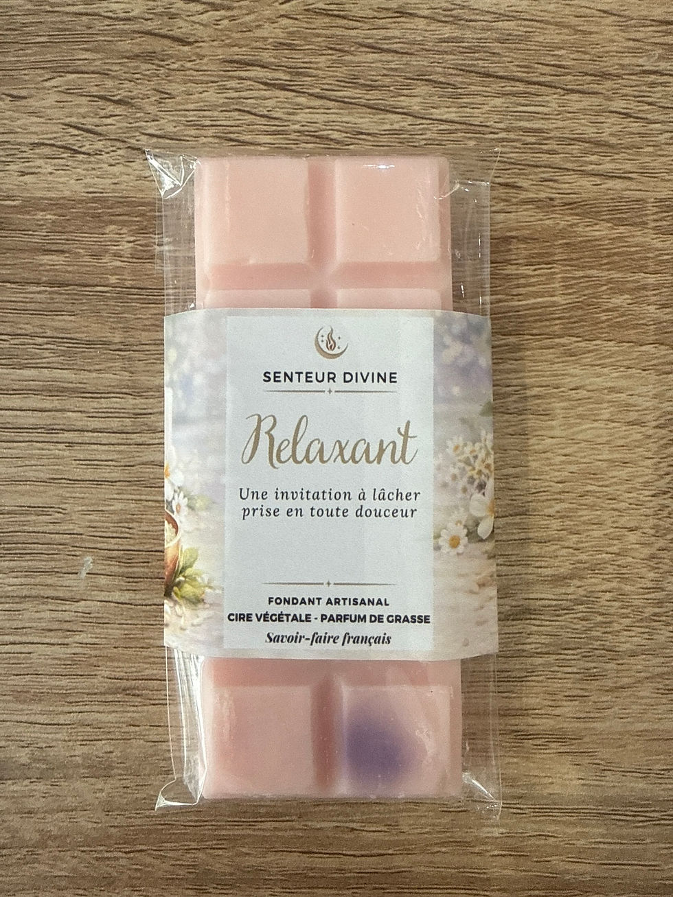 Tablette fondante artisanale Relaxant – Senteur Divine