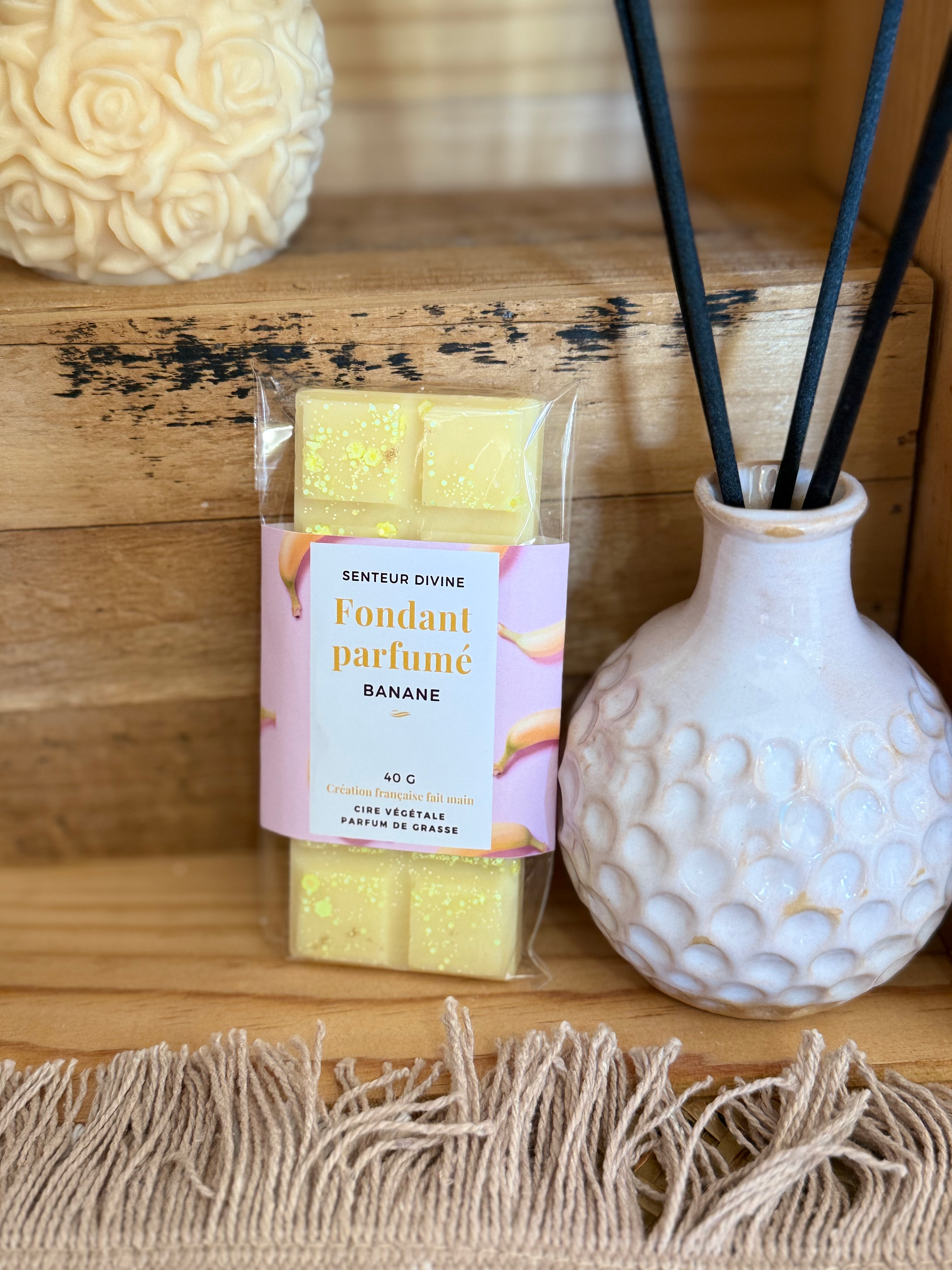 Tablette fondante parfumée - Banane