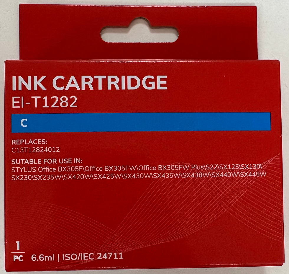 Cartucho Epson Compatible T1282 Cian (T1282 CY)