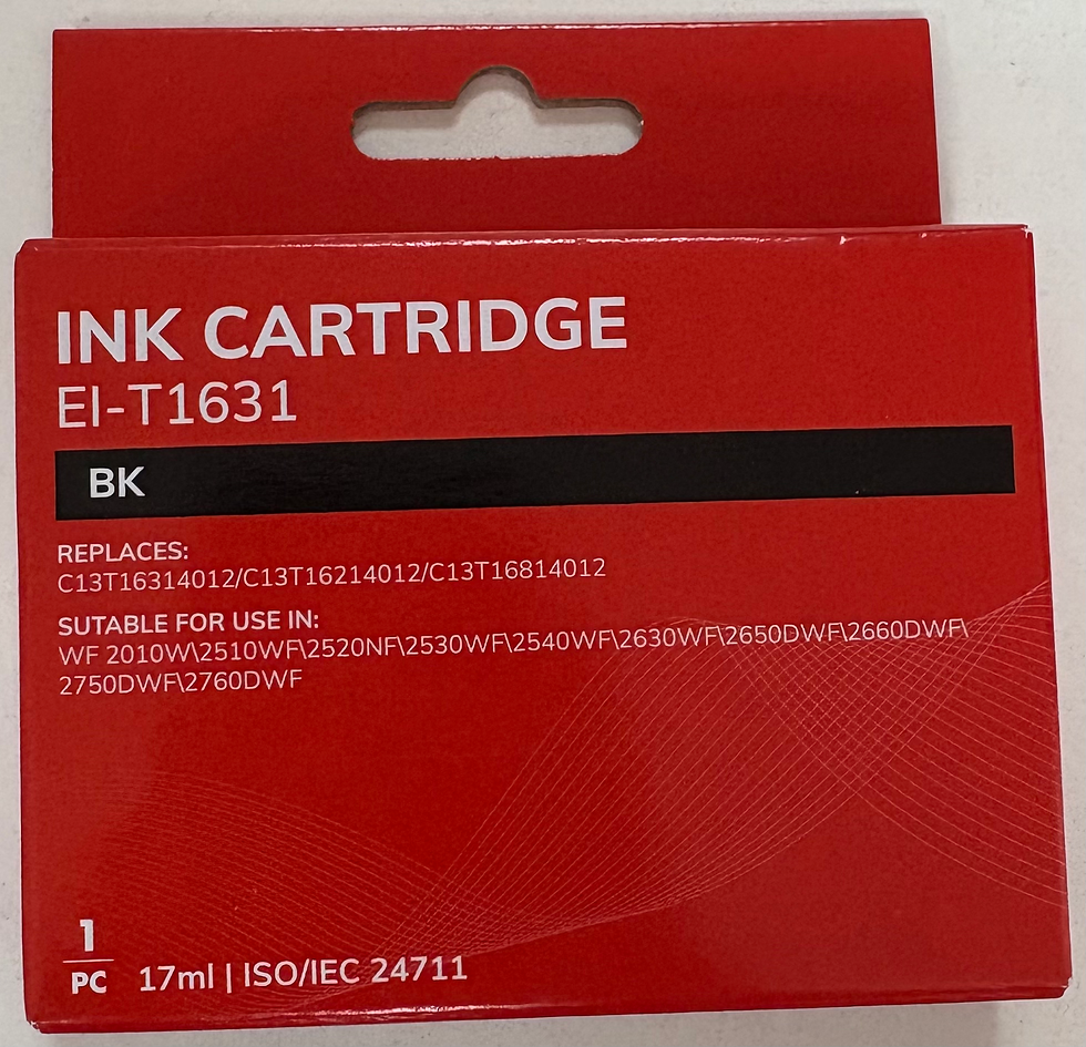 Cartucho Epson Compatible T1631 Negro (T1631 BK)