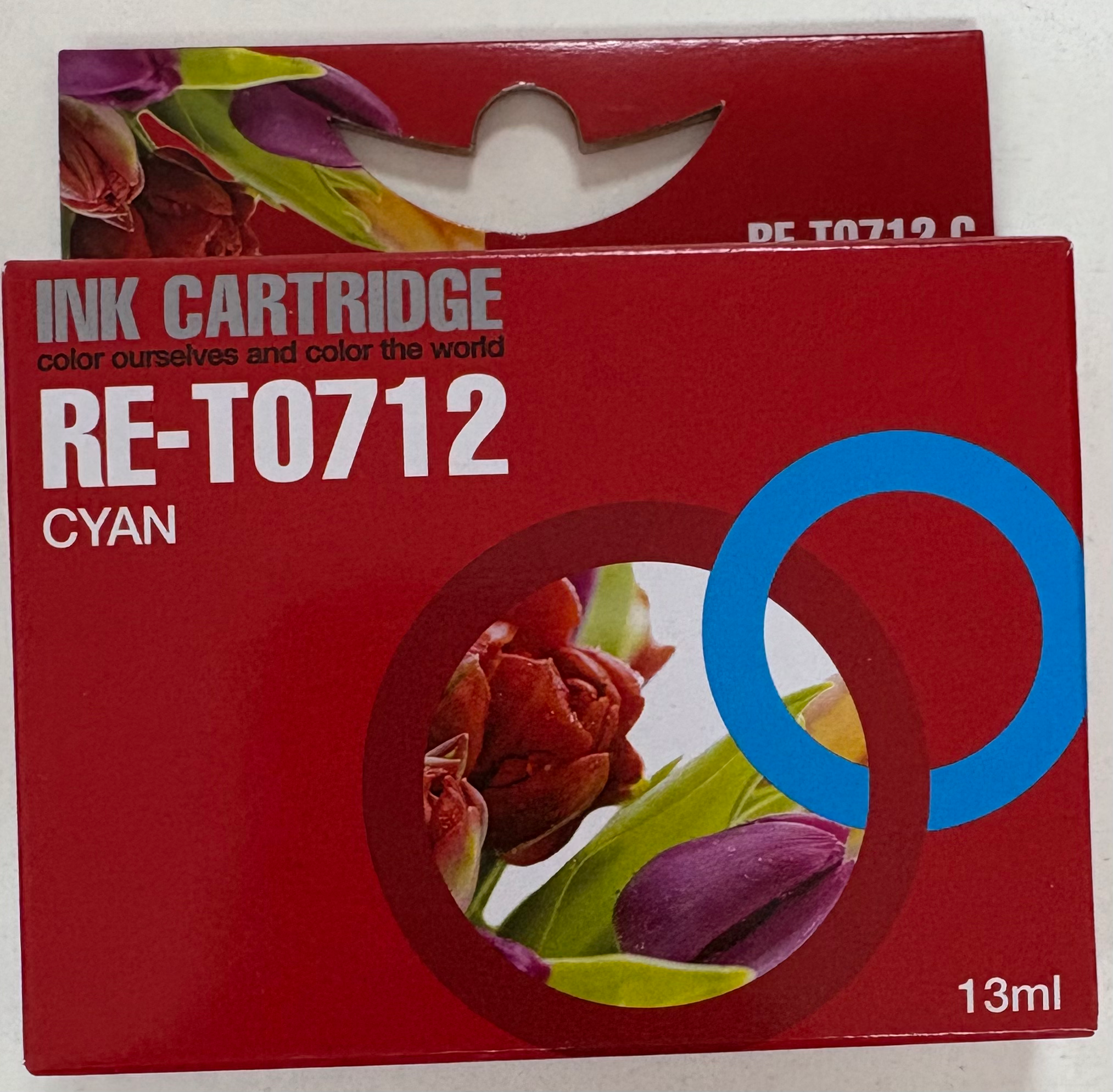 Cartucho Epson Compatible T0712 Cian (T0712 CY)