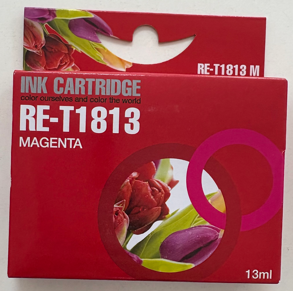 Cartucho Epson Compatible T1813 Magenta (T1813 MG)