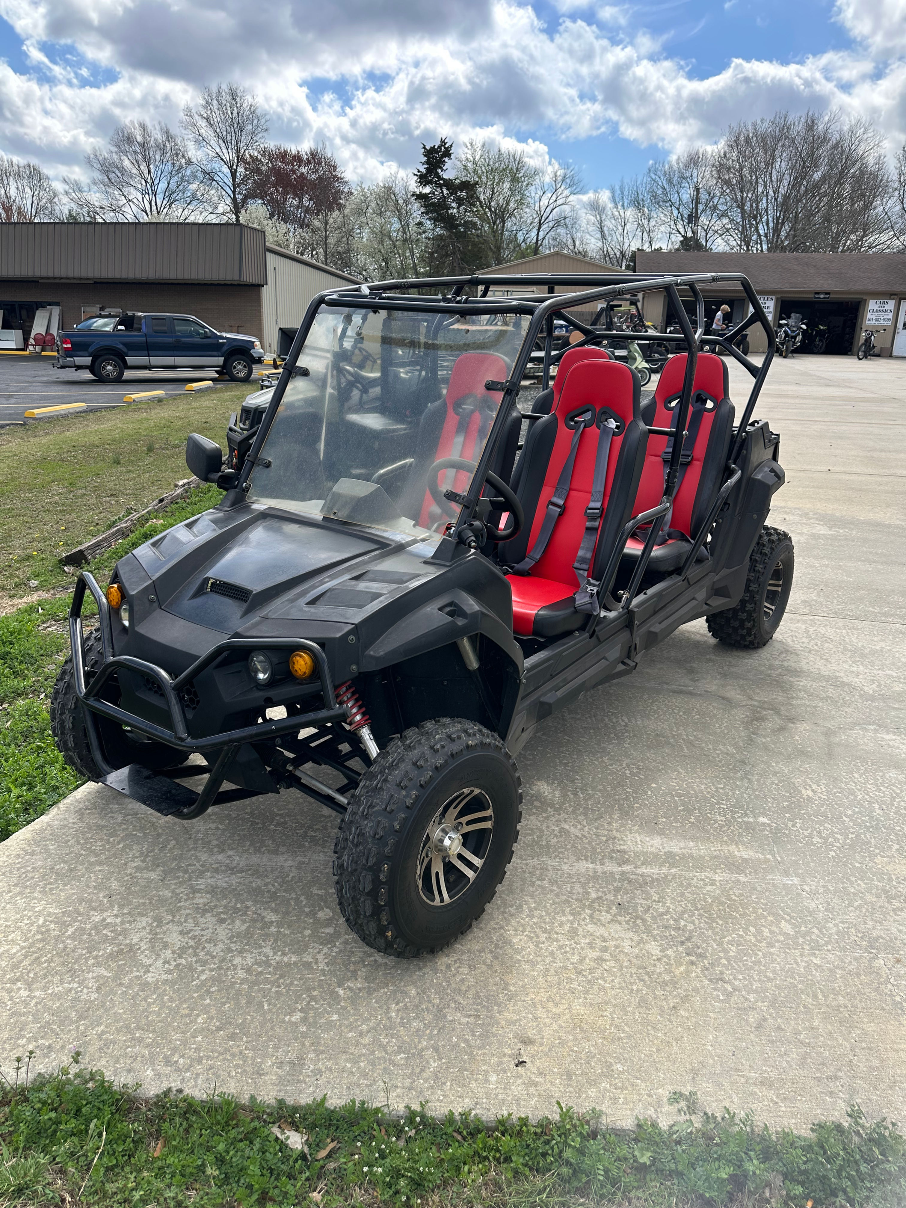 2022 Trailmaster Challenger4 EX UTV- Black