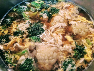Veggie Egg Drop Soup (Can be FTDI)