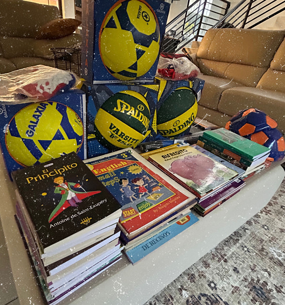 Los Horcones: Un Día de Libros, Sonrisas y Gratitud