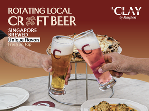 ROTATING LOCAL CRAFT BEER | NOW POURING AT IL CLAY