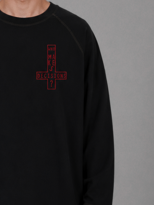 Miniatura: Who Makes Decisions Polo Manga Larga Oversize