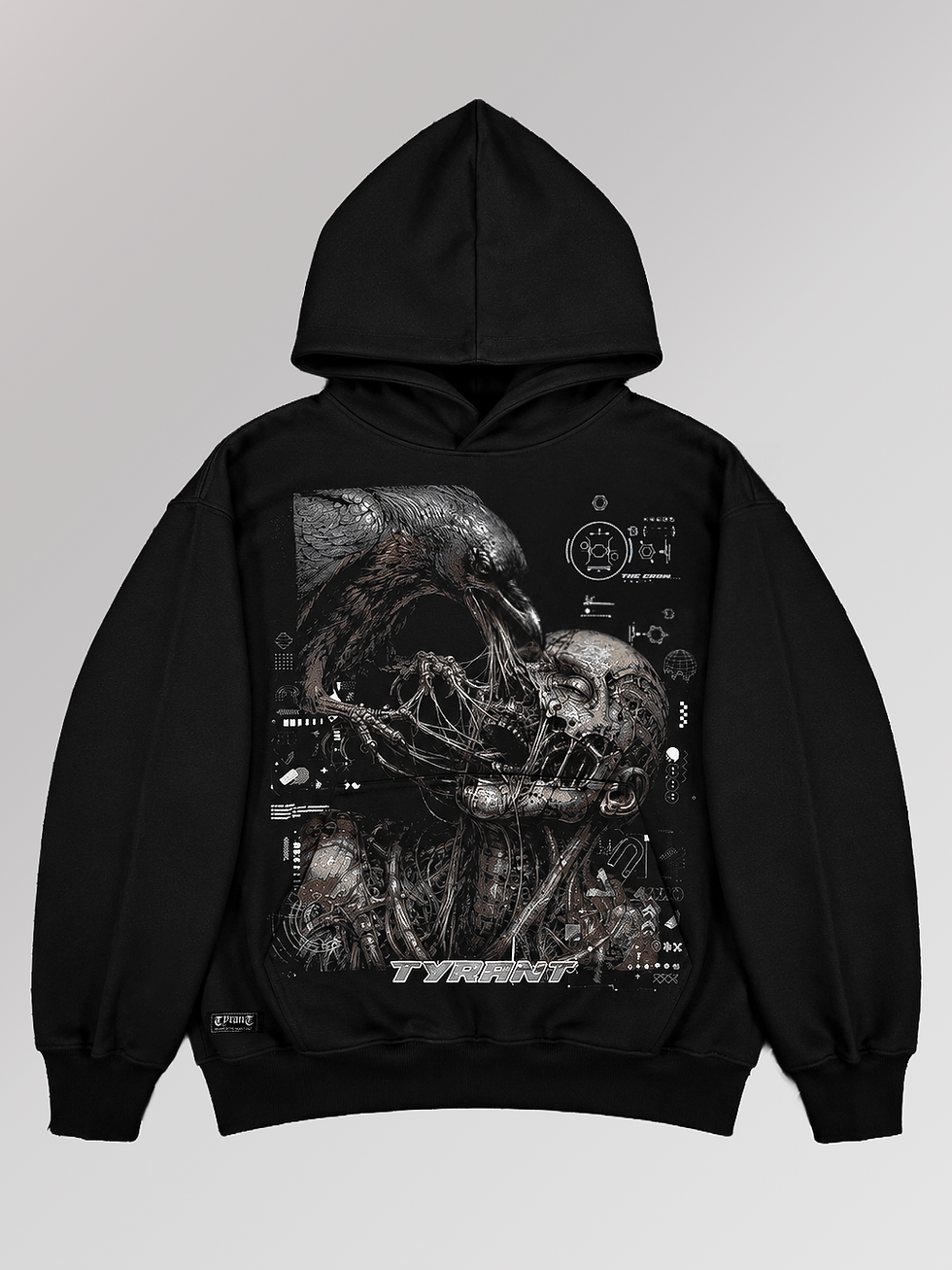Miniatura: The Crow Hoodie Oversize