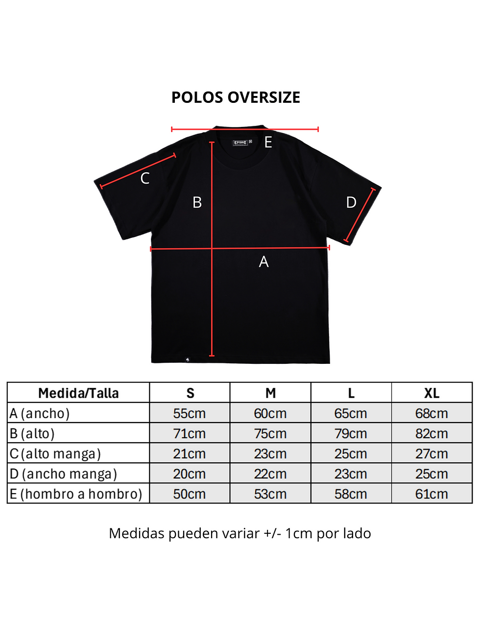 Miniatura: Coverage Polo Oversize Black