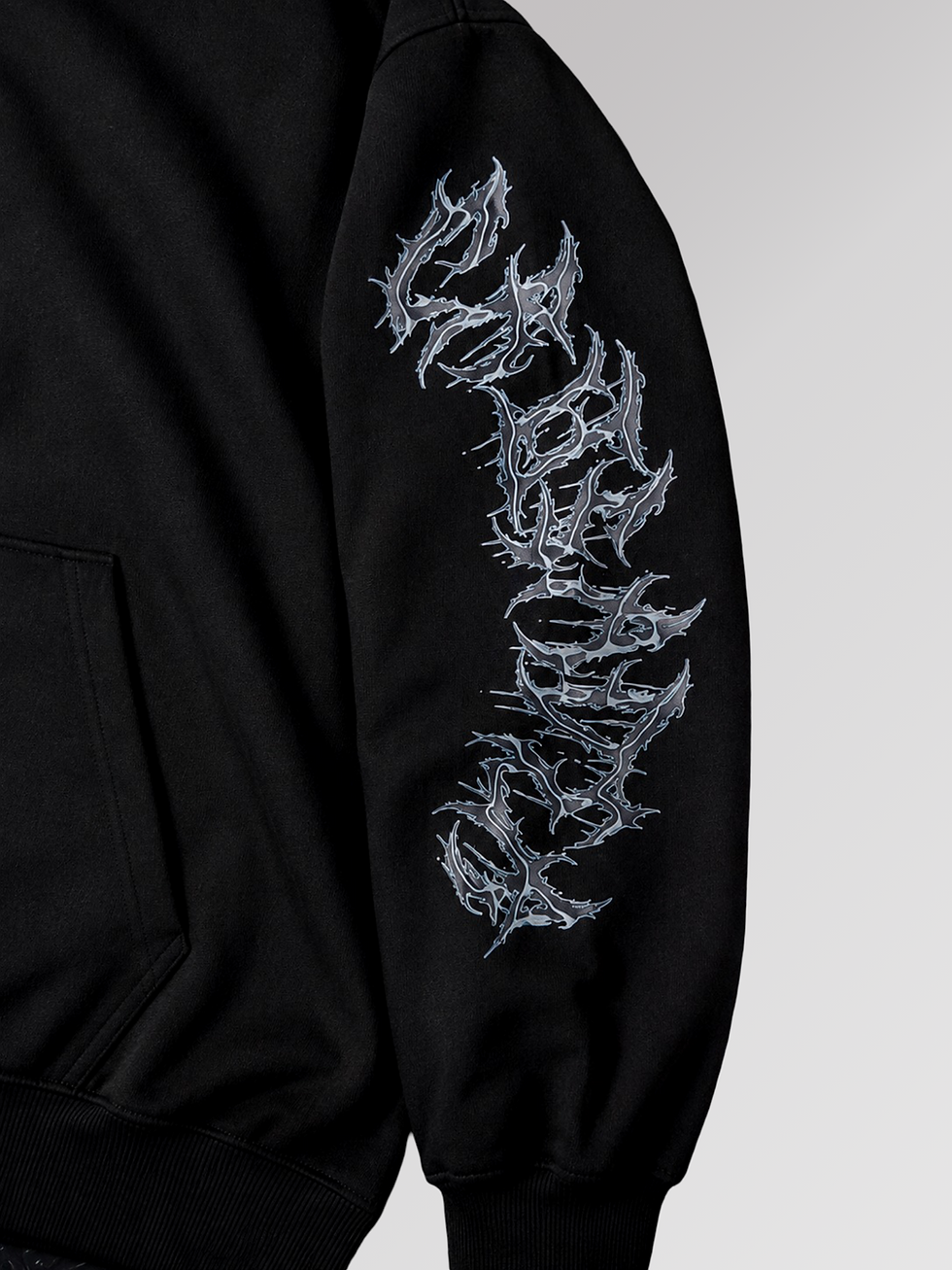 Miniatura: Crusader Zip Hoodie Oversize