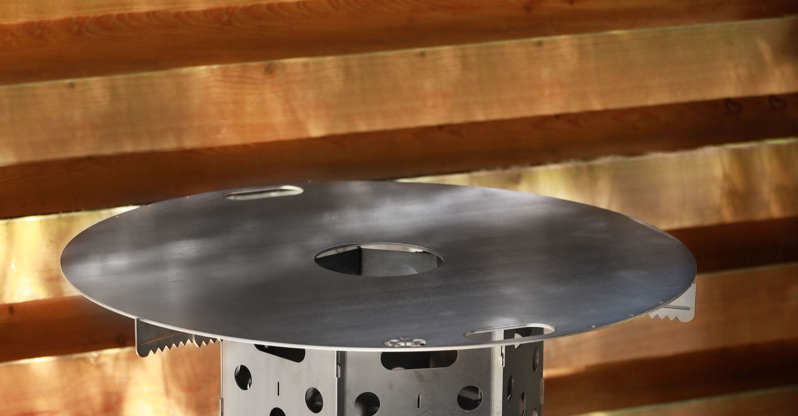 Feuerplatte 98cm / Grillring / Grillplatte / Plancha