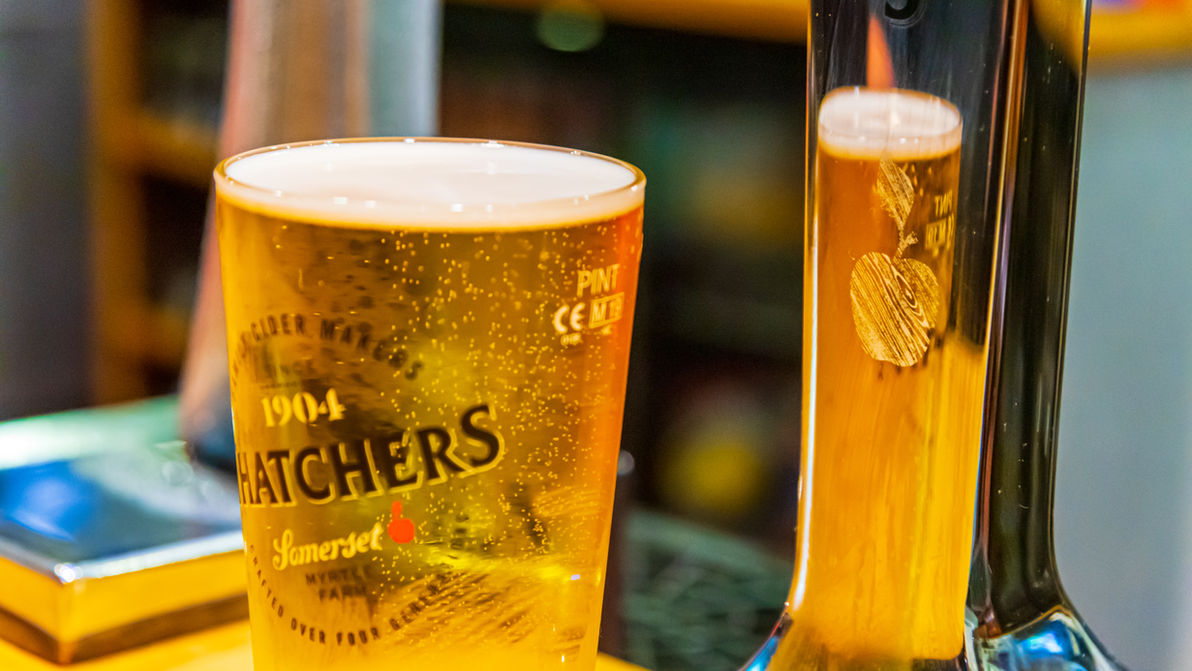 As well as lager and ale, we also offer popular ciders