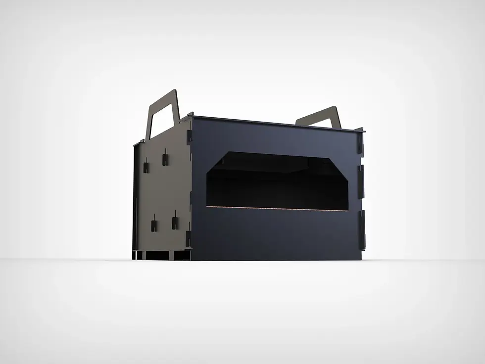 Thumbnail: Module of Pizza oven for brazier, grill or fire pit Collapsible