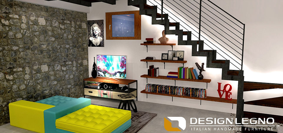 Render finale con illuminazione 3D