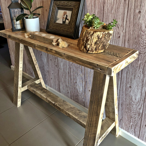 Upcycled Pallet Hall Stand