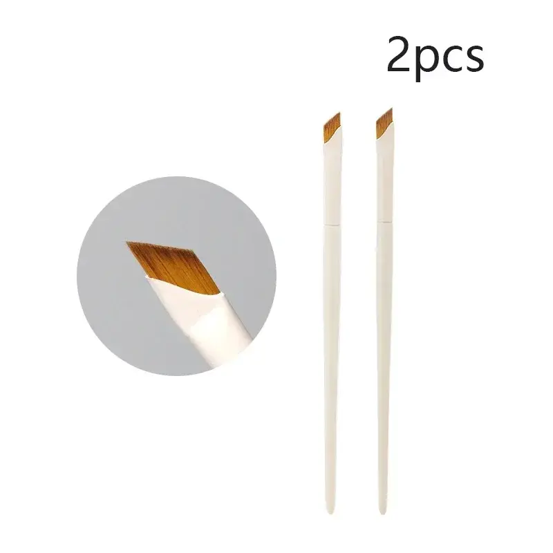 Thumbnail: Upgrade Blade Eyeliner Brush Ultra Thin Fine Angle Flat Eyebrow Brush Under The 