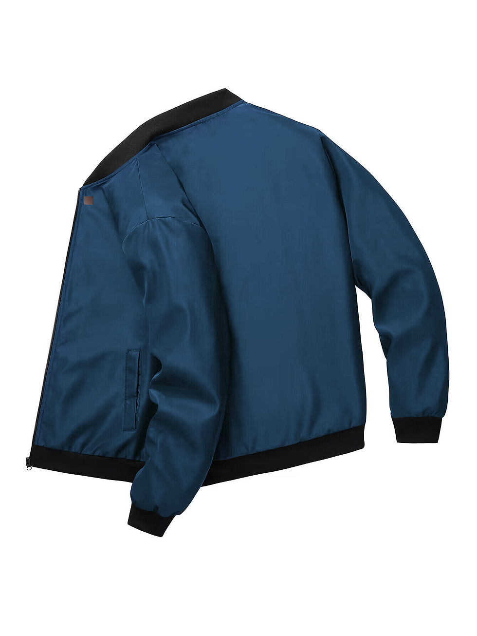Thumbnail: 2024 Spring and Autumn New Baseball Collar Short Loose Solid Color Jacket Men's 