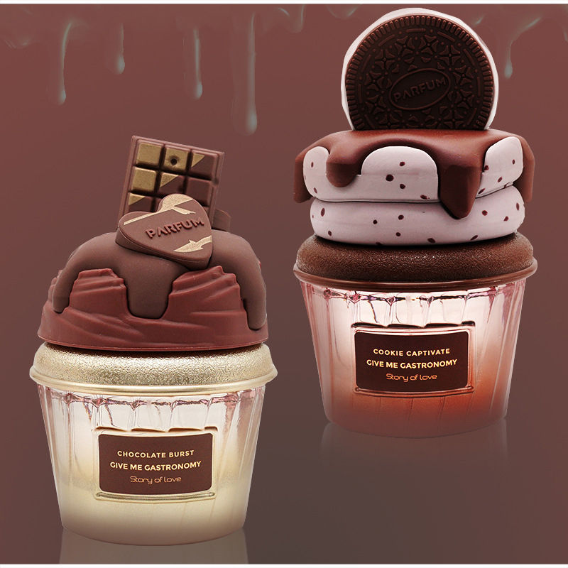 Thumbnail: Luxury Arab Dubai Perfume Spray,Gourmet Vanilla Women Scent,Chocolate Cookie/Ice