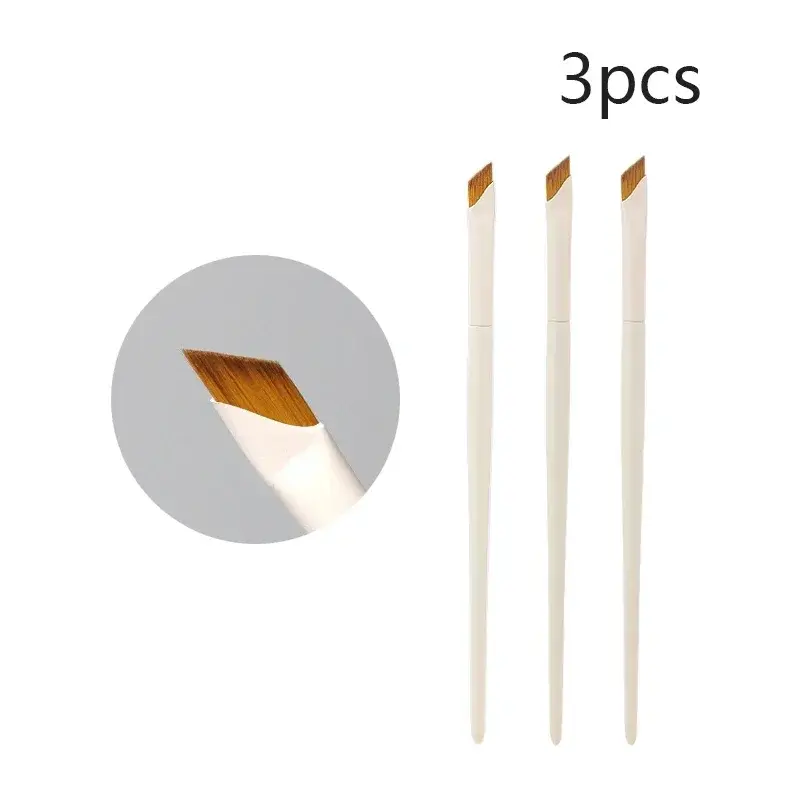 Thumbnail: Upgrade Blade Eyeliner Brush Ultra Thin Fine Angle Flat Eyebrow Brush Under The 