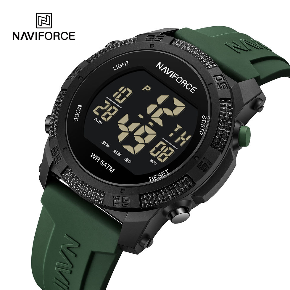 Thumbnail: NAVIFORCE Brand Original Men Fashion Watch Water Resistant Personality Wristwatc