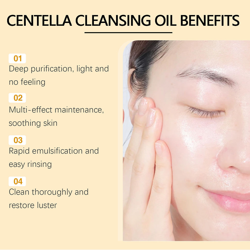Thumbnail: Centella Facial Care Combo Gentle Soothing Makeup Remover Oil Centella Cleanser 