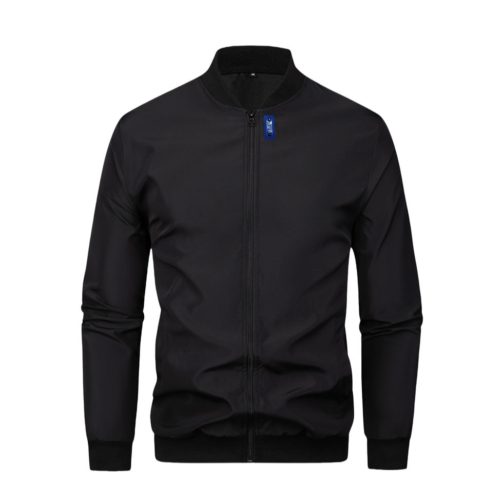 Thumbnail: 2024 Spring and Autumn New Baseball Collar Short Loose Solid Color Jacket Men's 