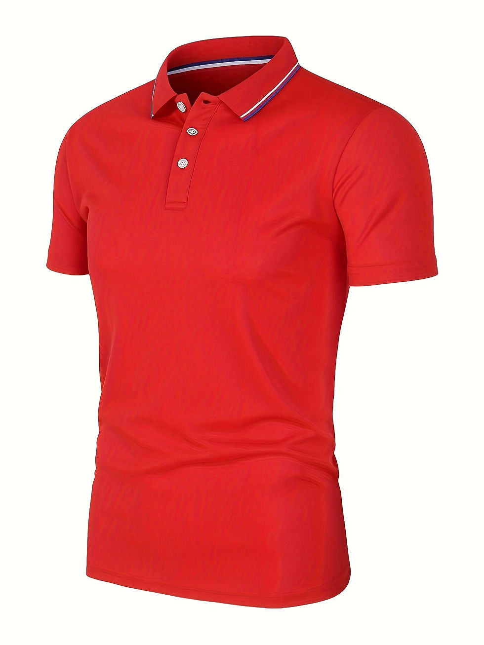 Thumbnail: 2025 Hot Sale Men's Summer Casual Breathable Comfortable Polo Shirt Men's Solid 