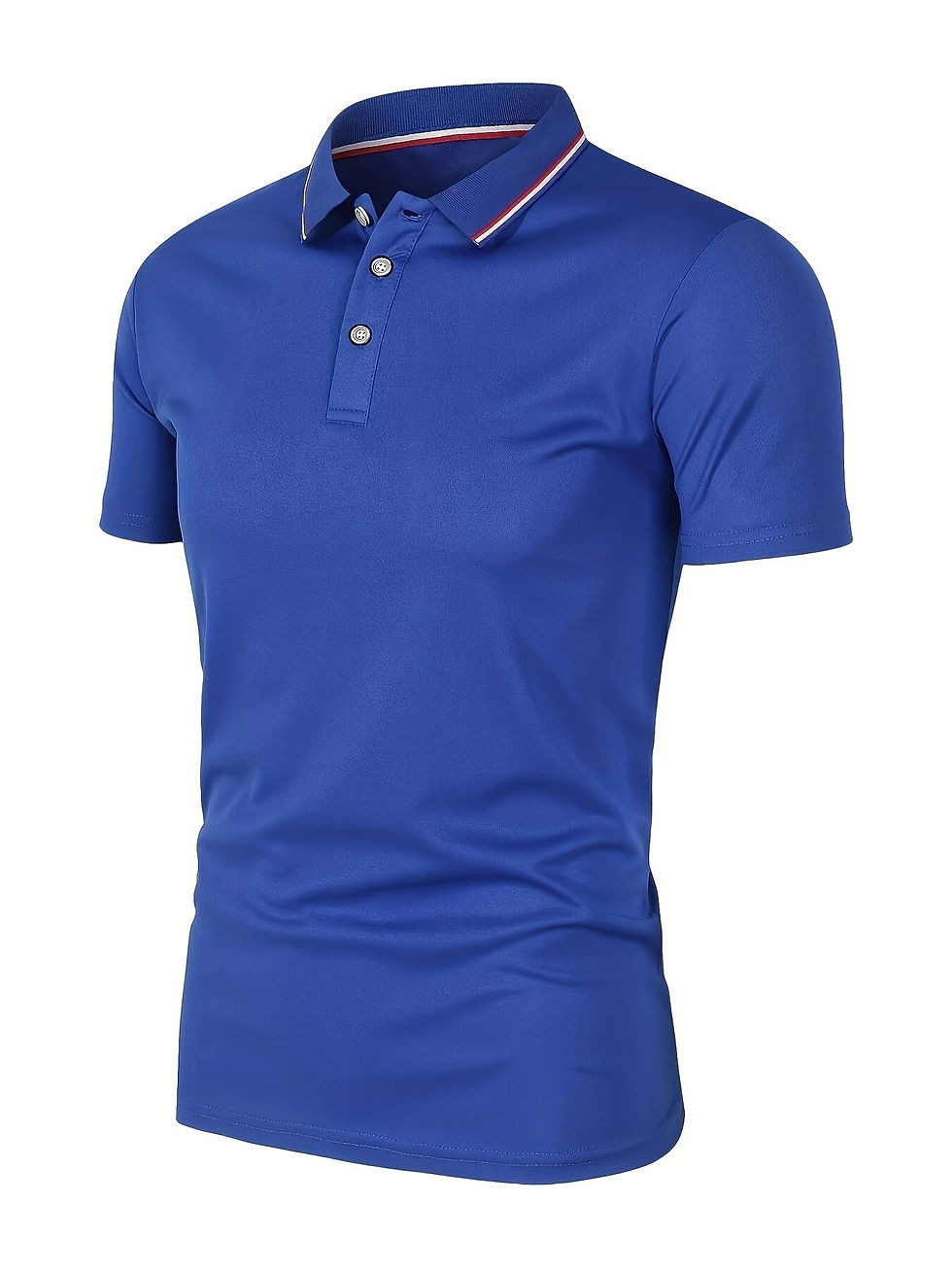 Thumbnail: 2025 Hot Sale Men's Summer Casual Breathable Comfortable Polo Shirt Men's Solid 