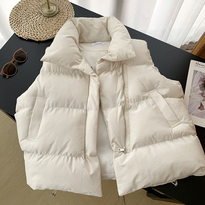 Thumbnail: Women Fashion Autumn New 2024 Stand Collar Elegant Down Coats Warm Outerwear Cas