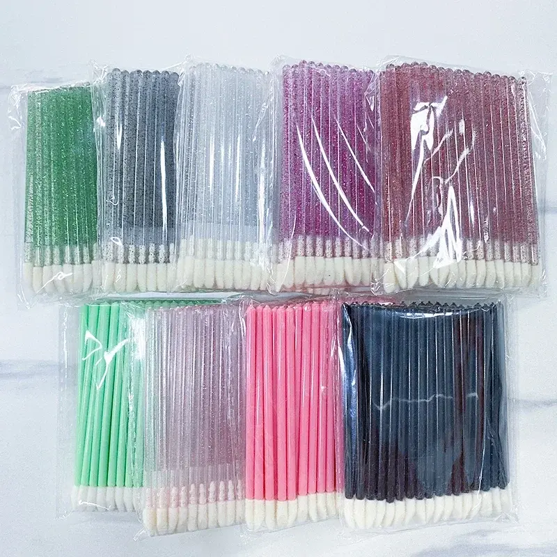 Thumbnail: Disposable Eyelash Brush wholesale 50/100pcs Mascara Applicator Wand Eyes Lip Co