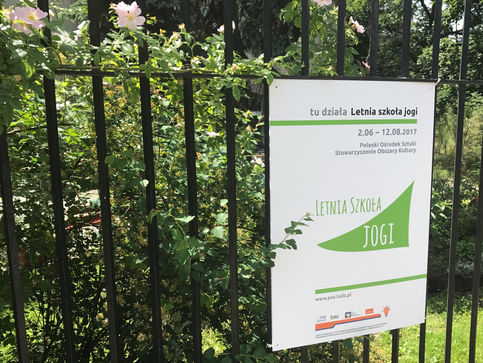 Letnia szkoła jogi dziś z zapowiedzią w Radiu Łódź