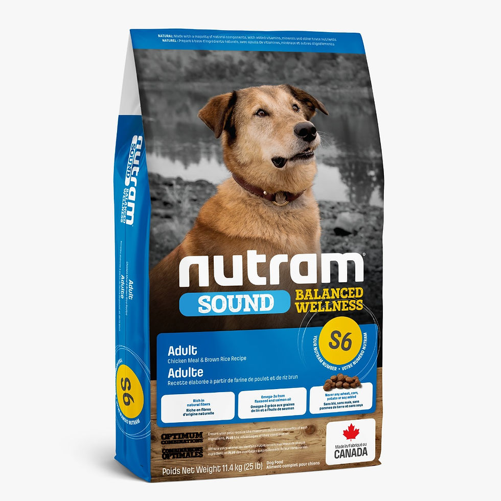 Miniatura: NUTRAM S6 CANINO ADULTO RAZA MEDIANA POLLO Y ARROZ