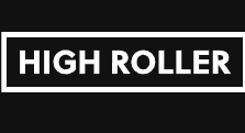 High Roller kasiino ülevaate päisepilt luksusliku online-kasiino stiilis, kuldsete detailide, mängulaudade ja premium atmosfääriga.