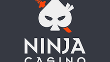 Ninja Casino veebilehe vaade, kus on näha online-kasiino mängud, menüü ja sissemakse võimalused Eesti mängijale
