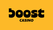 Boost Casino veebilehe vaade mobiilis ja arvutis, kus on näha kasiinomängude valik, menüü ja kasutajaliides