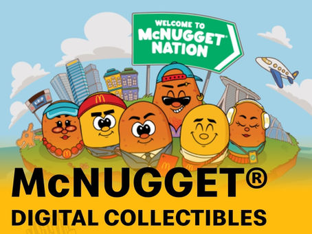 Taste and Collect: McDonald's SG Fun McNugget Digital Collectibles!